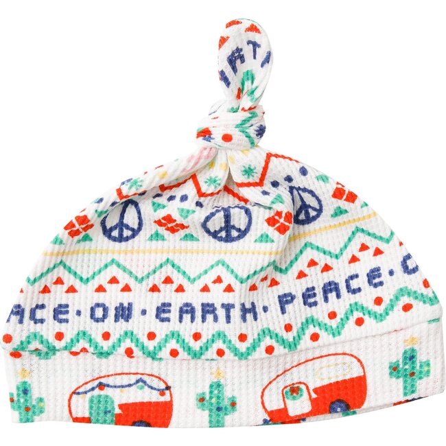 Cali Knotted Hat, White