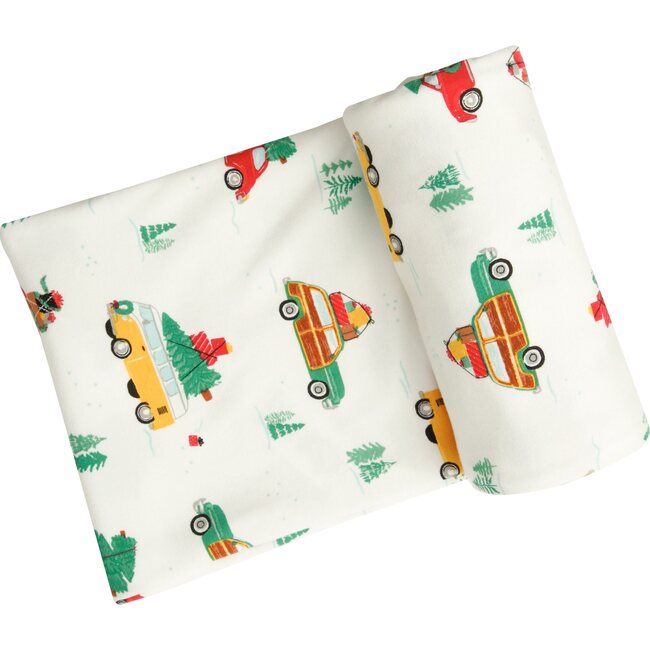 Cars Swaddle, White