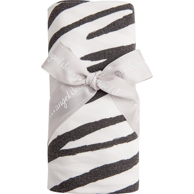 Zebra Swaddle, Black