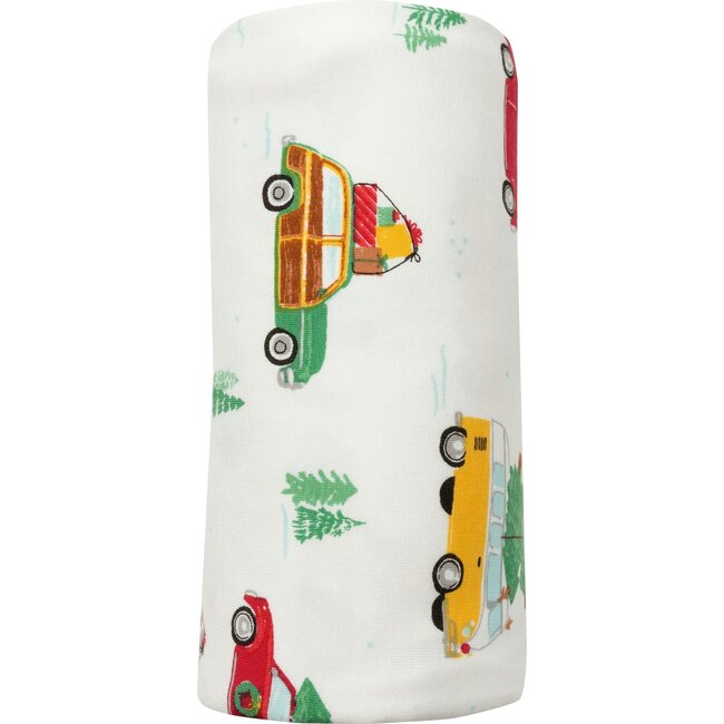 Cars Swaddle, White