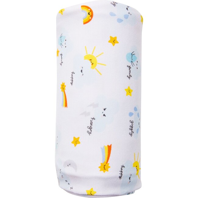 Clouds Swaddle, White