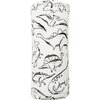 Black Dino Swaddle, Blue - Blankets - 3