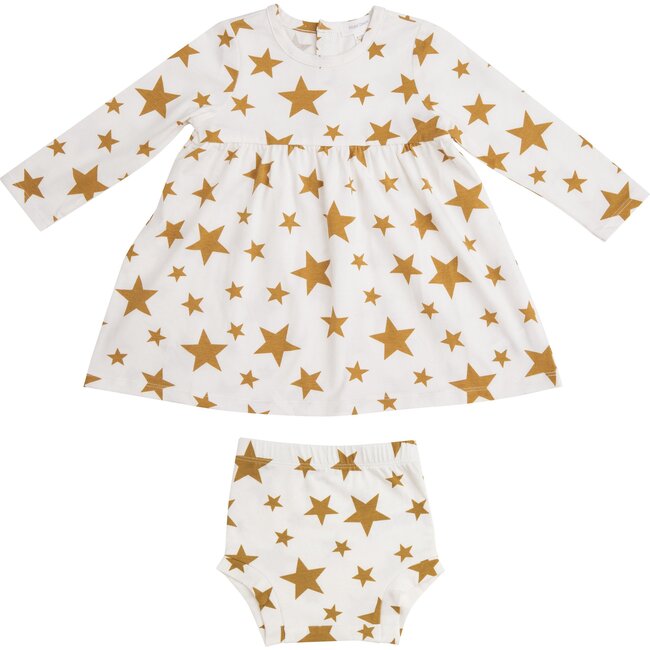 Honey Stars, Dress and Bloomer, Honey