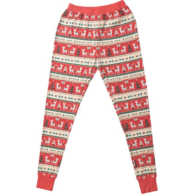Adult Deer Loungewear, Red - Loungewear - 4