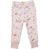 Floral Pups Loungewear, Pink - Loungewear - 3 - thumbnail
