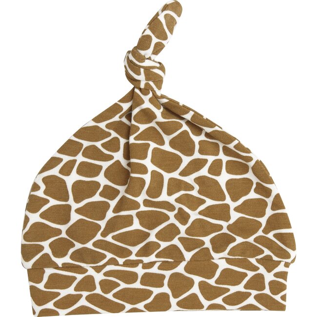 Giraffe Knotted Hat, Brown