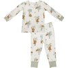 Orangutan Loungewear Set, Cream - Loungewear - 1 - thumbnail