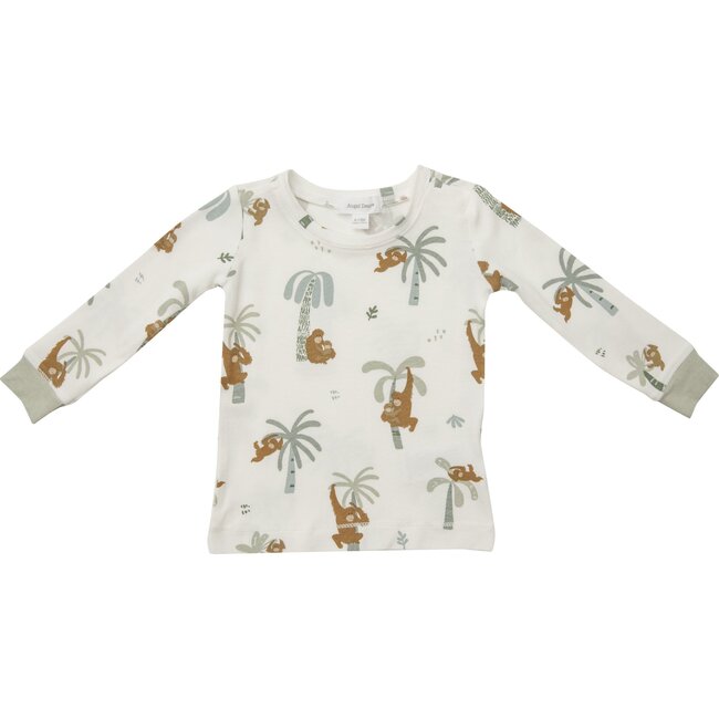 Orangutan Loungewear Set, Cream - Loungewear - 2