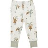 Orangutan Loungewear Set, Cream - Loungewear - 3 - thumbnail
