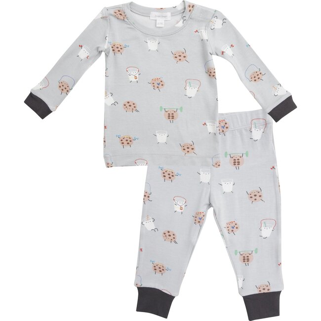 Cookies Loungewear, Grey - Loungewear - 1