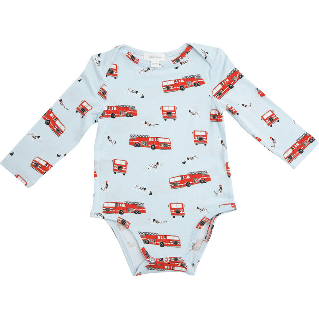 Firetruck Bodysuit, Blue