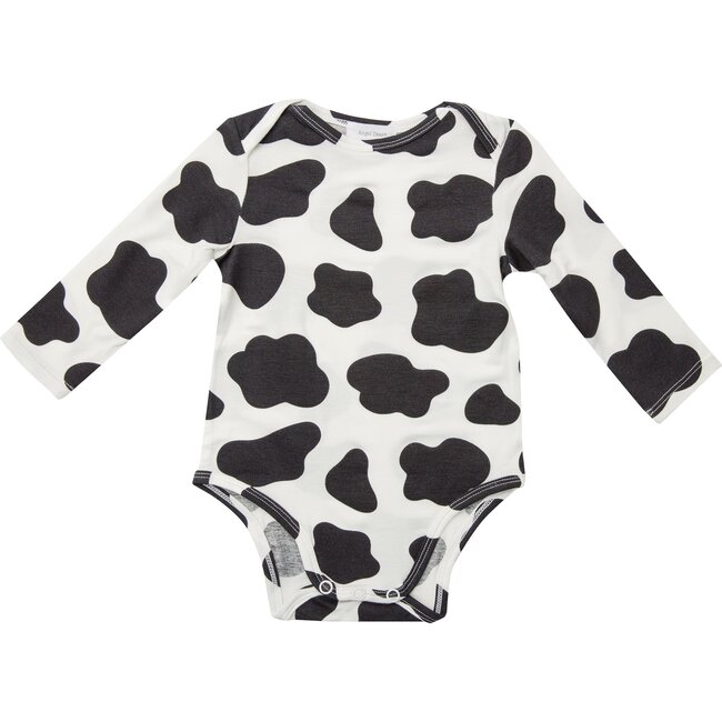 Cow Bodysuit, Black