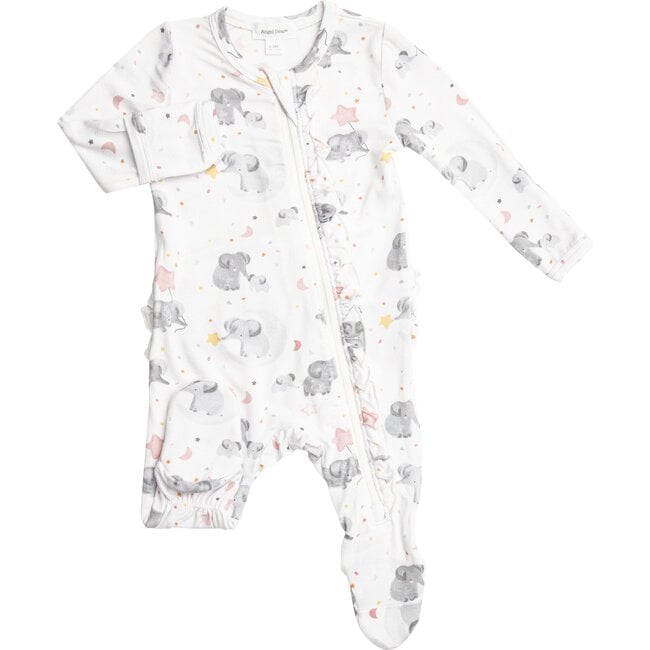 Elephant Footie, Pink