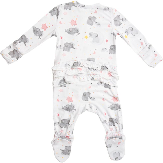 Elephant Footie, Pink