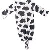 Cow Knotted Hat, Black - Nightgowns - 2