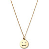 Women's Medium Happy Face Necklace - Necklaces - 1 - thumbnail