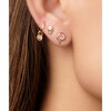 Women's Tiny Smile Huggy - Earrings - 2