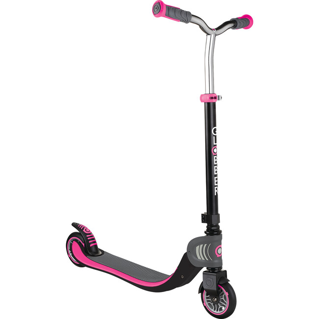 Flow 125 Foldable Scooter, Black/Pink - Scooters - 1