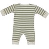 Vintage Long Johns, Green Stripe - Overalls - 2