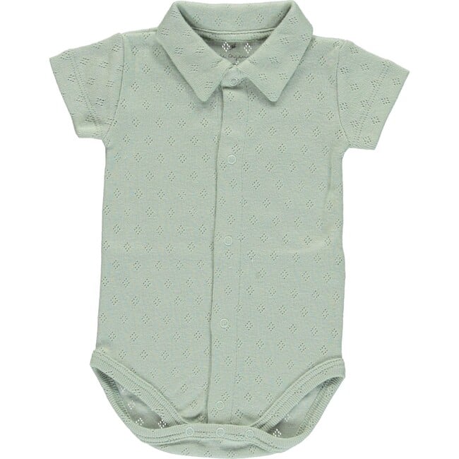 Bebe Polo Onesie Light Green