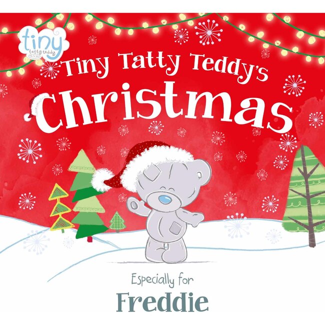 Personalized Tiny Tatty Teddy’s Christmas Book, Hardback
