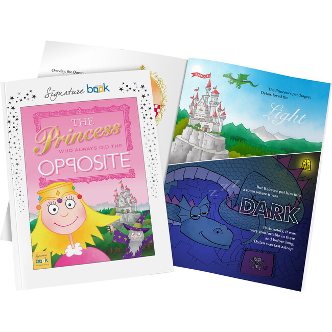 Personalized The Princess Opposite Book, Softback - Books - 3