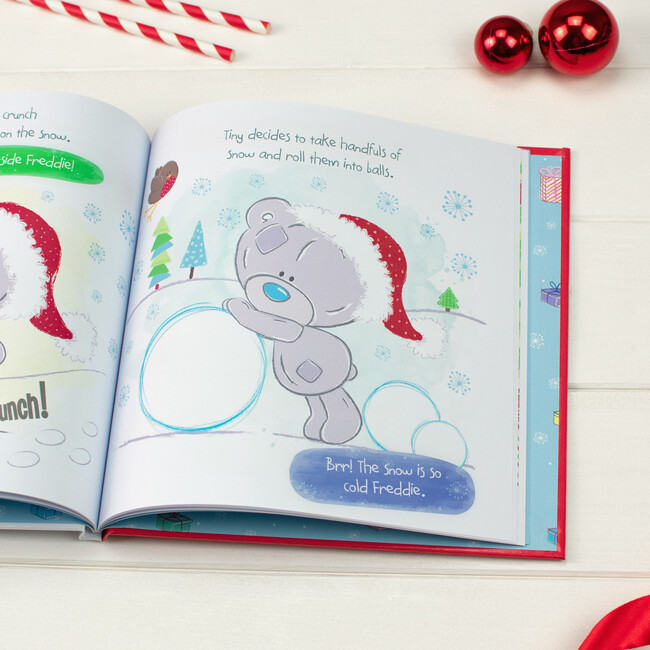 Personalized Tiny Tatty Teddy’s Christmas Book, Hardback - Books - 4