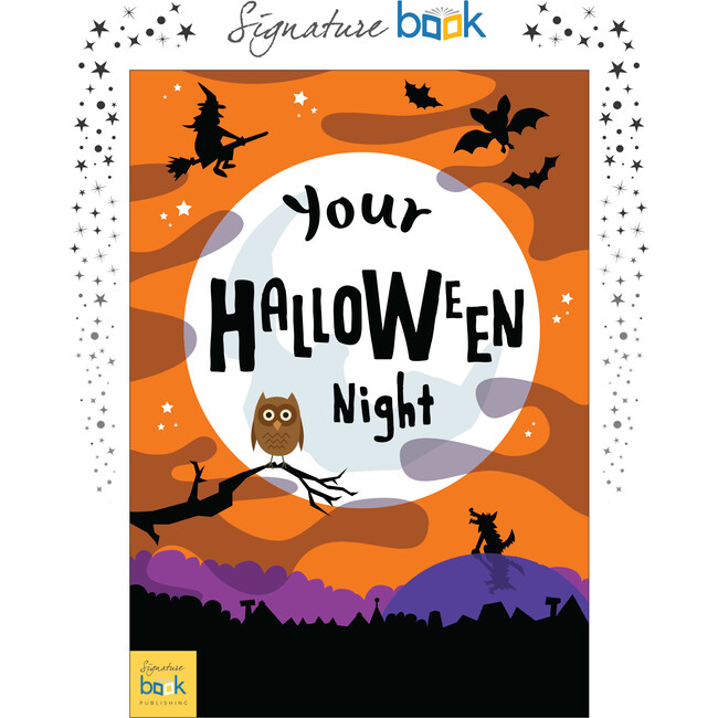 Personalized Halloween Book, Softback