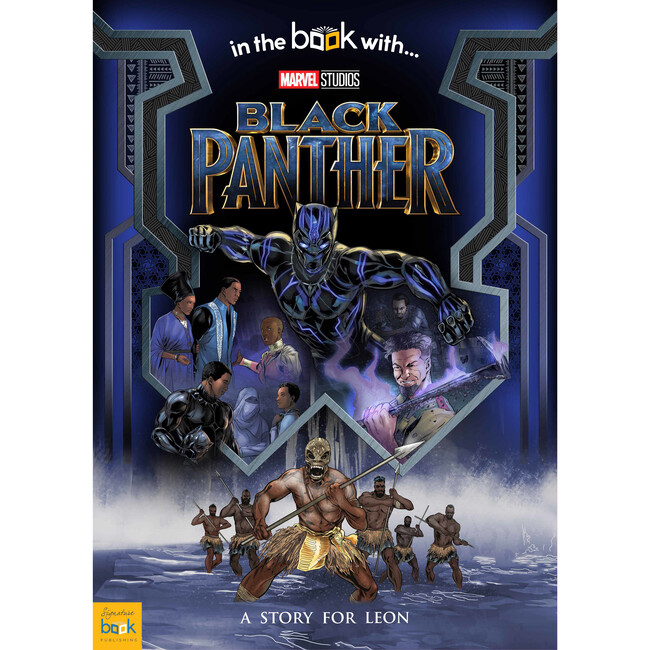 Black Panther Personalized Marvel Story Book, Hardback
