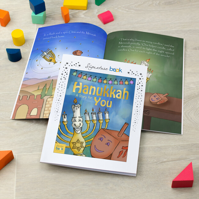 Personalized Hanukkah Book, Softback