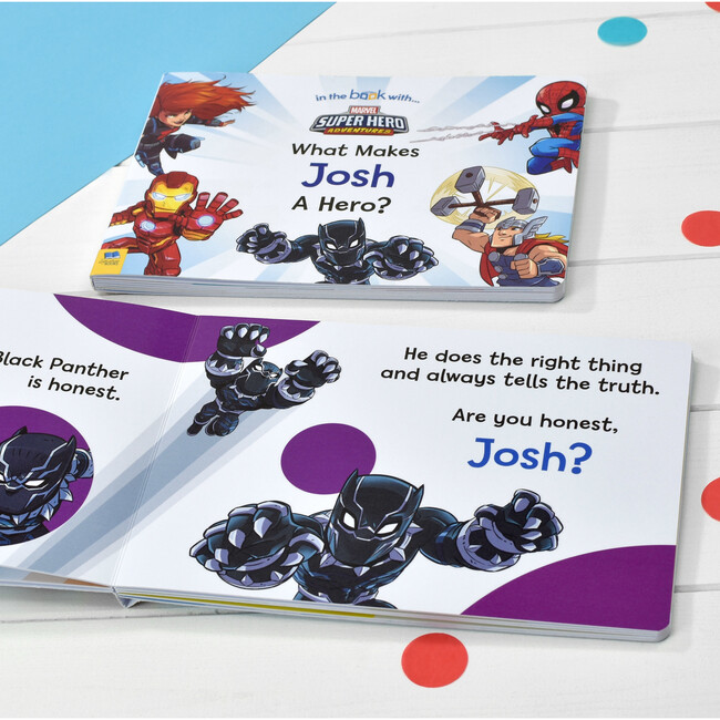 Personalized What makes me a Hero Board Book