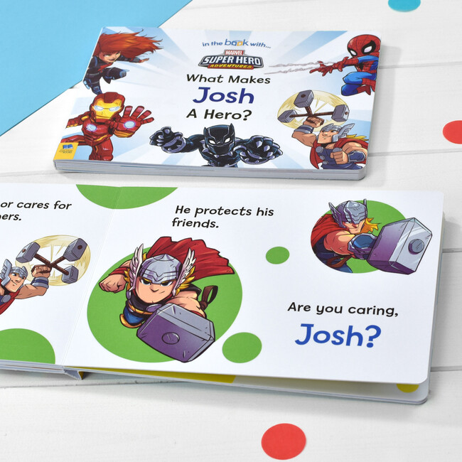 Personalized What makes me a Hero Board Book - Books - 3