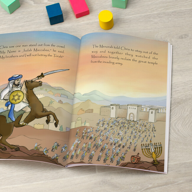 Personalized Hanukkah Book, Softback - Books - 4