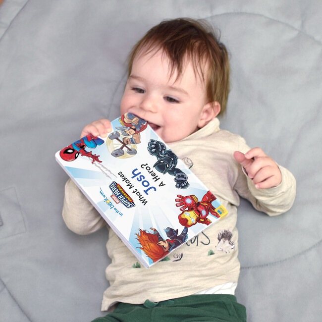 Personalized What makes me a Hero Board Book - Books - 5
