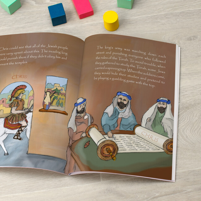 Personalized Hanukkah Book, Softback - Books - 5