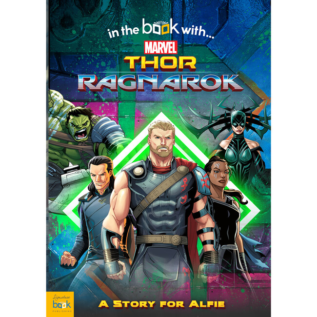 Thor Ragnarok Personalized Marvel Story Book, Hardback