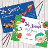 24 Sleeps ’til Christmas Personalized Activity Book - Books - 2 - thumbnail