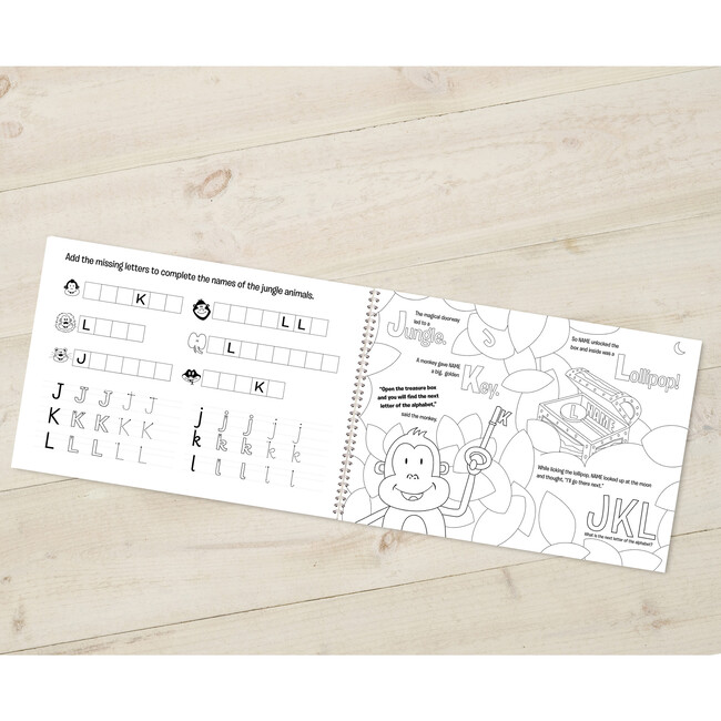 Alphabet World Personalized Activity Book - Books - 5