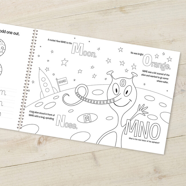 Alphabet World Personalized Activity Book - Books - 6