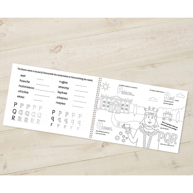 Alphabet World Personalized Activity Book - Books - 7