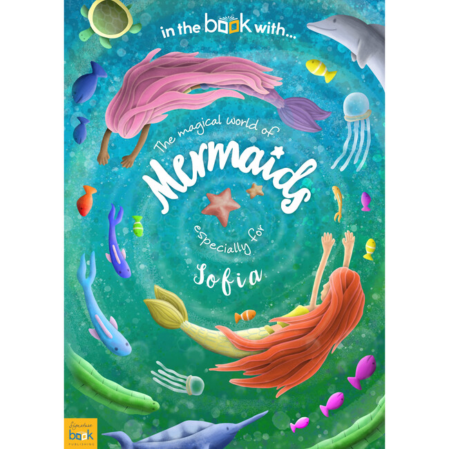 Personalized Mermaid Storybook, Hardback - Books - 1 - zoom
