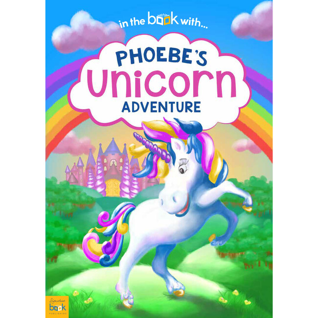 Personalized Unicorn Story Book, Hardback