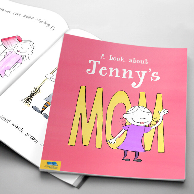 Personalized My Mom Book, Hardback - Books - 2