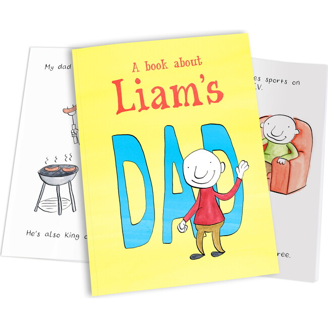 Personalized My Dad Book, Hardback - Books - 2