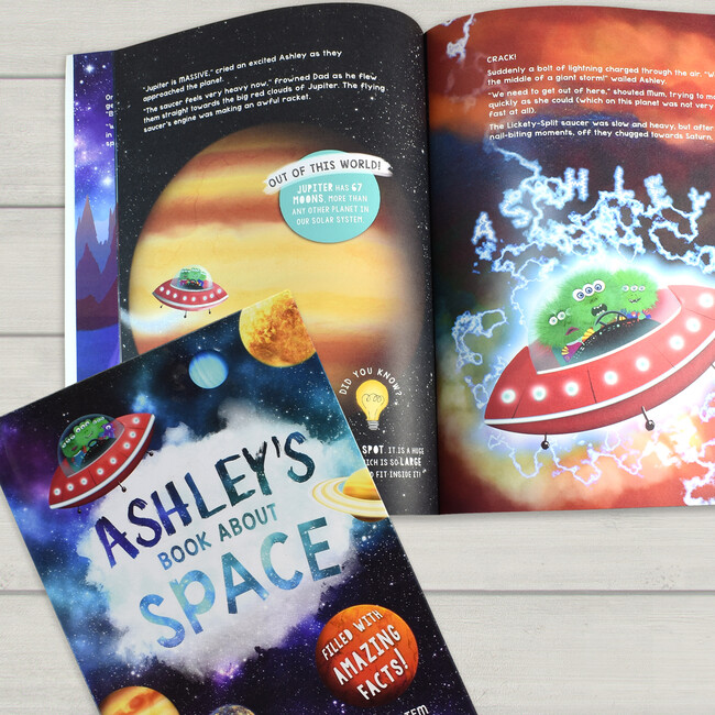 My Personalized Book About Space, Hardback