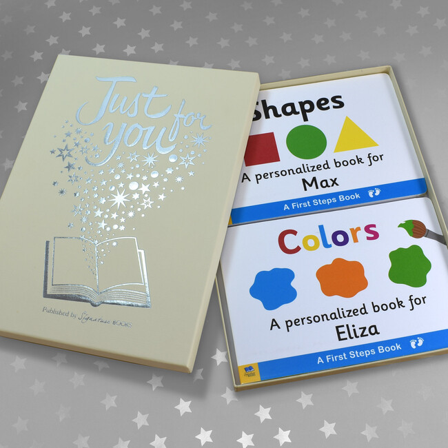 Personalized Shapes & Colors Board Book Gift Set - Books - 3
