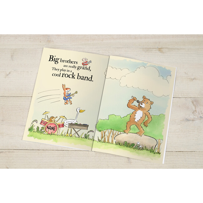 Big Brothers are Great Personalized Book, Hardback - Books - 4