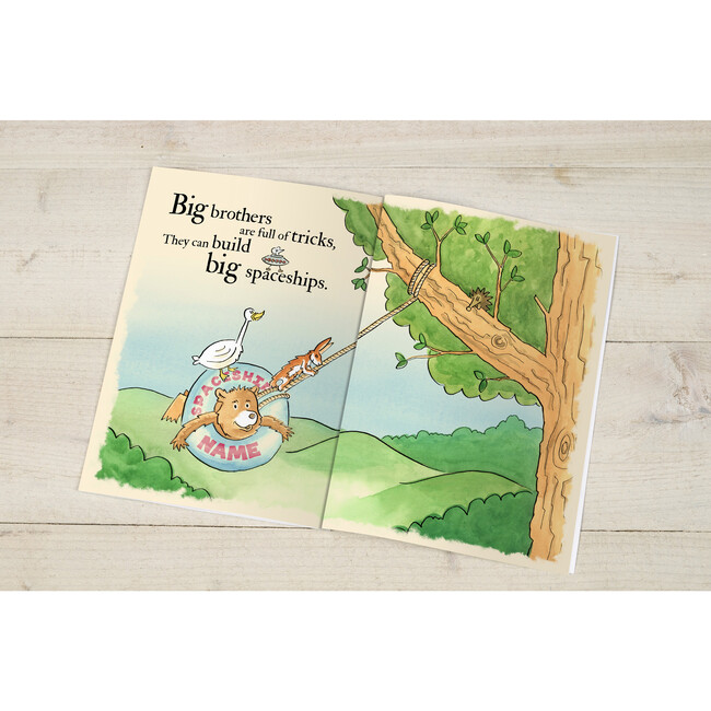 Big Brothers are Great Personalized Book, Hardback - Books - 5