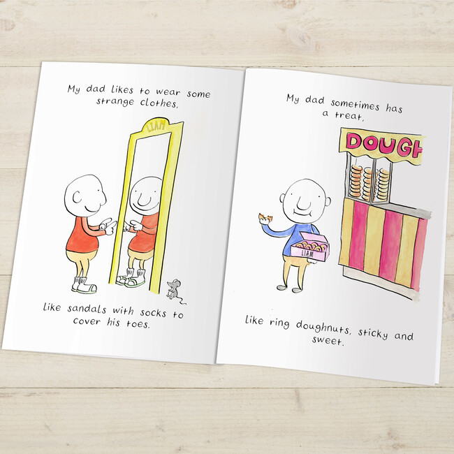 Personalized My Dad Book, Hardback - Books - 5