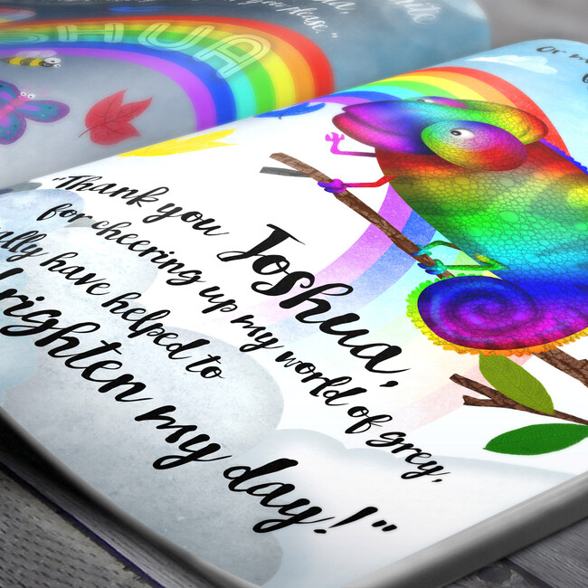 Discover a World of Color Personalized Book, Hardback - Books - 2